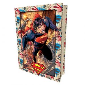 Prime 3D Puzzle 300 pièces Superman Boîte métal