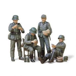 Tamiya Maquette Figurines : Soldats allemands en pause – 1/35