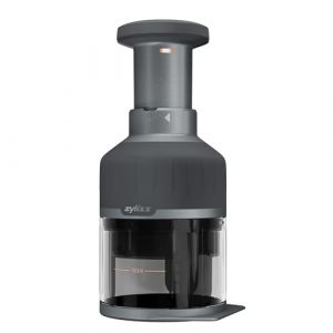 Zyliss Zick Zick 3 - Hachoir manuel, coupe-l&eacute;gumes manuel avec lame en acier inoxydable, pour l&eacute;gumes, oignons, noix, herbes et plus encore