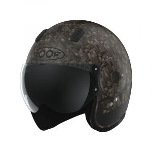 Roof Casque RO15 Bamboo Noir Brillant - Taille S/M
