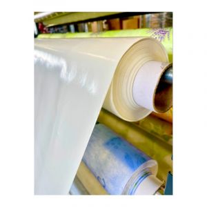 Toile cir&eacute;e Unie - Au m&egrave;tre - Imperm&eacute;able - Anti-T&acirc;ches - 140 x 350 cm .