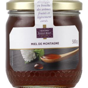 Monoprix gourmet Miel de montagne - Le pot de 500g