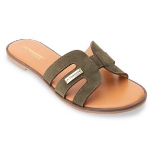 Les Tropéziennes par M. Belarbi Sandales HAMIGA - Couleur 36,37,38,39,40,41 - Taille Kaki