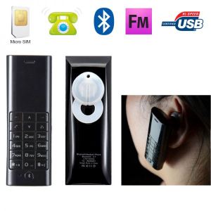 Image de Yonis Mini téléphone oreillette Bluetooth mini mobile Micro SIM