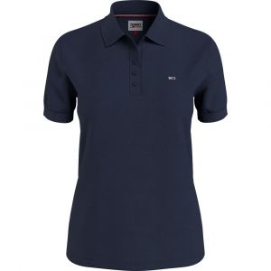 Tommy Jeans Polo Tommy Hilfiger Slim Flag Button Femme