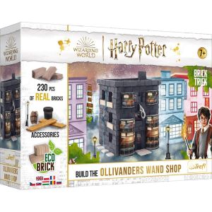 Image de Trefl Puzzle 3D - Brick Trick : Harry Potter : Magasin de baguettes magiques d'Ollivanders Coloris Unique