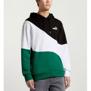 Puma Hoody droit colorblock signature coton mélangé Multicolore - Couleur Multicolore - Taille S