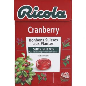 Ricola Cranberry sans sucre st&eacute;via