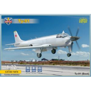 Modelsvit Tupolev Tu-91 Boot Soviet Naval Attack Aircraft- 1:72e