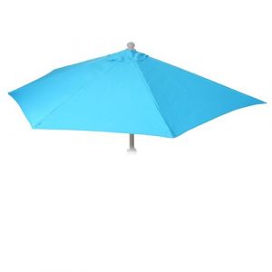 Housse de rechange pour parasol semi-circulaire Parla 300cm UV 50+ 3kg turquoise