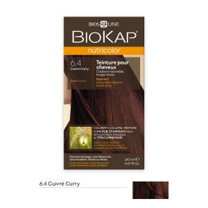 Biokap Nutricolor cuivré curry - Teinture pour cheveux longue tenue