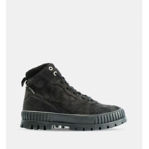 Palladium Bottes &agrave; lacets Pallashock en cuir Noir - Couleur Noir - Taille 38