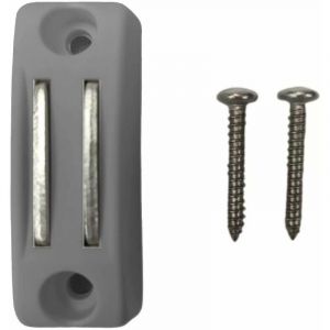 Cyclingcolors Clip bloqueur de manivelle magnétique volet Roulant gris Support Guide Manette Plastique Universel fenêtre Mur à Visser