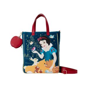 Tote Bag - LOUNGEFLY - Blanche Neige - 27,9x33x10,1 cm - Polyuréthane - Mixte