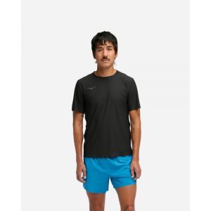 Hoka one one HOKA Haut à manches courtes Airolite 2.0 pour Homme en Black Taille S | T-Shirts À Manches Courtes