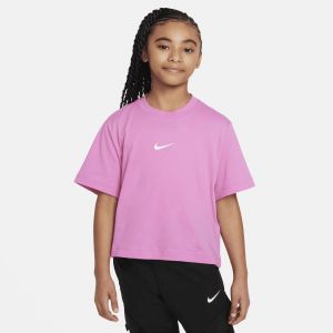 Nike T-shirt Sportswear pour Fille plus âgée - Rouge - Taille S - Female