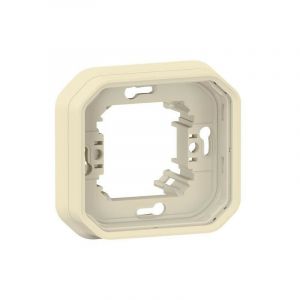 Legrand Plaque d'encastrement - 1 poste - beige plexo 069890l - Beige