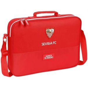 Safta Portefeuille extrascolaire de S&eacute;ville FC - Rouge - Polyester r&eacute;sistant - 38 cm x 28 cm x 6 cm
