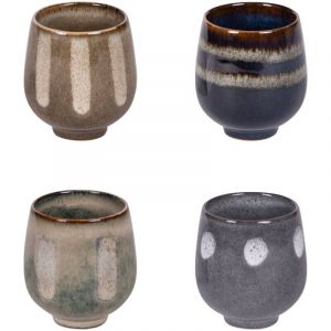 Table passion Coffret de 4 gobelets Origami 20 cl