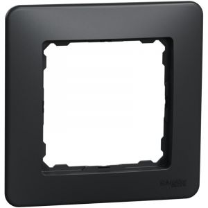 Schneider Electric SDD314801 - Sedna Design, cadre simple, noir anthracite