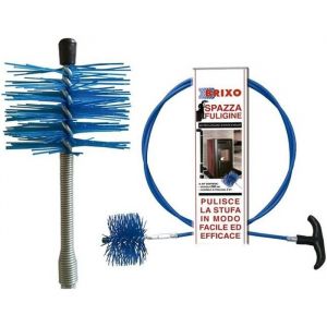 Kekai - Kit Brosse de Nettoyage Nylon avec Manche 8 cm