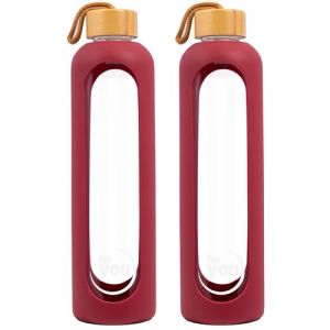 For you Nachhaltige Trinkflasche Doppelpack