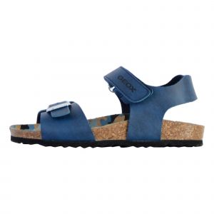 Geox J Ghita Boy B, Sandal, Bleu, 30 EU