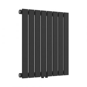 Radiateur à panneau plat Nore 459 W acier 60 x 60 cm noir [neu.haus]