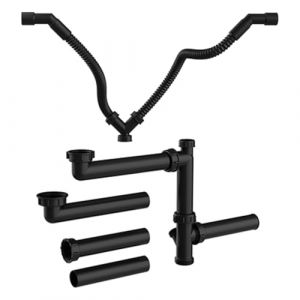 Blanco Kit de raccordement pour bac secondaire | Compatible avec les FWD Lite, Medium et Max de | Complément pour broyeur de déchets de cuisine