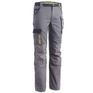 North Ways Pantalon de travail Cary couleur gris et noir - Taille 38