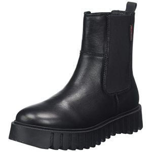 Kickers Boots Cuir Kick Favorite Noir - Couleur Noir - Taille 41