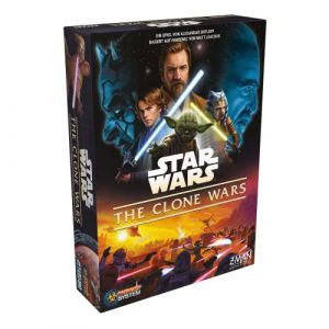 Asmod&eacute;e Z-MAN- Star Clone Wars-A Board Game with The Pandemic System Jeu, ZMND0027, Multicolore, color&eacute;, Taille Unique
