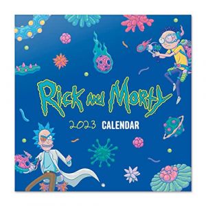 Grupo erik Calendrier mural 2023 Rick et Morty