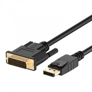 Ewent C&acirc;ble adaptateur Displayport vers DVI-D V1.2 4K 5 m m&acirc;le/m&acirc;le noir
