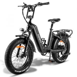 Velo electrique Fafrees F20 Master 20 pouces Autonomie 120km Amortisseur avant VTC Fat bike Batterie 48V22.5Ah Noir