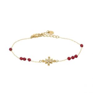Pierre Lannier Bracelet Femme Bijoux Antharea - BJ25A1251 Acier Doré