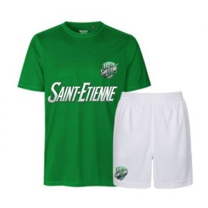 Ensemble Football Homme - Maillot + Short Style Saint-&Eacute;tienne - Taille M Au Xxl (Taille L,Couleur Vert)