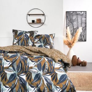 Today Parure de couette 100% coton 57 fils imprimée 240x220 2 taies