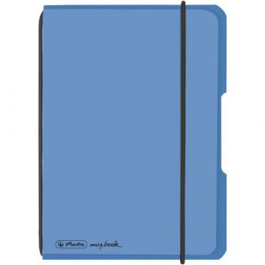Herlitz Carnet de notes my.book flex, A6, PP, bleu