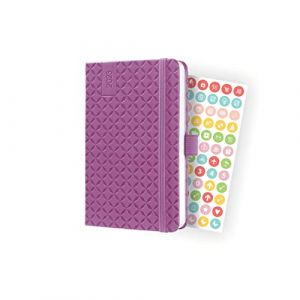 Sigel J3114 Jolie Agenda Semainier 2023, Hardcover, 9,5 X 15 cm, 174 Pages, Violet