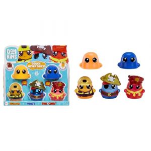 Mga entertainment DohKins Hero Pack Characters (Builder, Pirate, Fire Chief) - La pâte ne sèche jamais, Pas de Gluten, Convient aux collectionneurs et aux Enfants de Plus de 3 Ans
