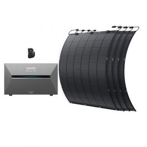 Anker Kit SOLIX Solarbank 3 E2700 Pro+4xFS20+A17X7311, Centrale photovolta&iuml;que pour balcon Plug and Play