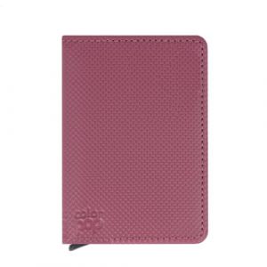 &Eacute;tui m&eacute;tal multicartes (6) Rose - Color Pop &ndash; Anti-RFID &ndash; Protection cartes &ndash; Couverture PVC &ndash; 97&times;6 cm &ndash; Fabriqu&eacute; en France