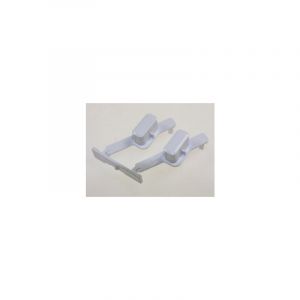 Whirlpool Bouton blanc compatible avec 481071425341 - Double bouton de d&eacute;marrage pour machine &agrave; laver