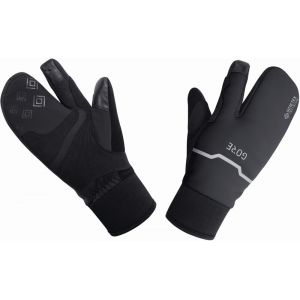 Gore Wear Gants Gore-TEX INFINIUM Thermo Split Gloves Mixte Adulte, Noir, FR : S (Taille Fabricant : S)