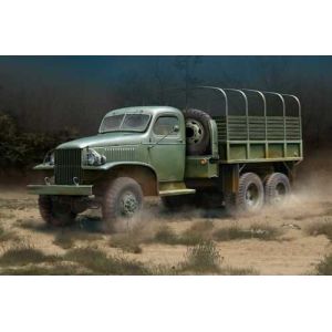 Image de HobbyBoss Maquette Véhicule Us Gmc Cckw-352 Steel Cargo Truck