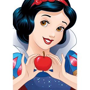 Komar Affiche d'art - Disney - Snow White Portrait - Taille: 50 x 70 cm - color&eacute;