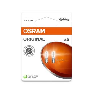 Osram ORIGINAL LINE 12V, Base en Verre, 2721-2BL, Double blister (2 lampes)