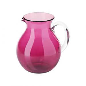 Guzzini Carafe Balloon "Dolcevita", Bio-Based Plastic, Amethyst, 16,5x20xh20