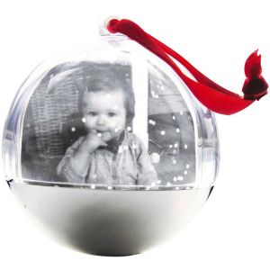 decopatch Boule de neige en papier m&acirc;ch&eacute; &agrave; d&eacute;corer 8,5 cm